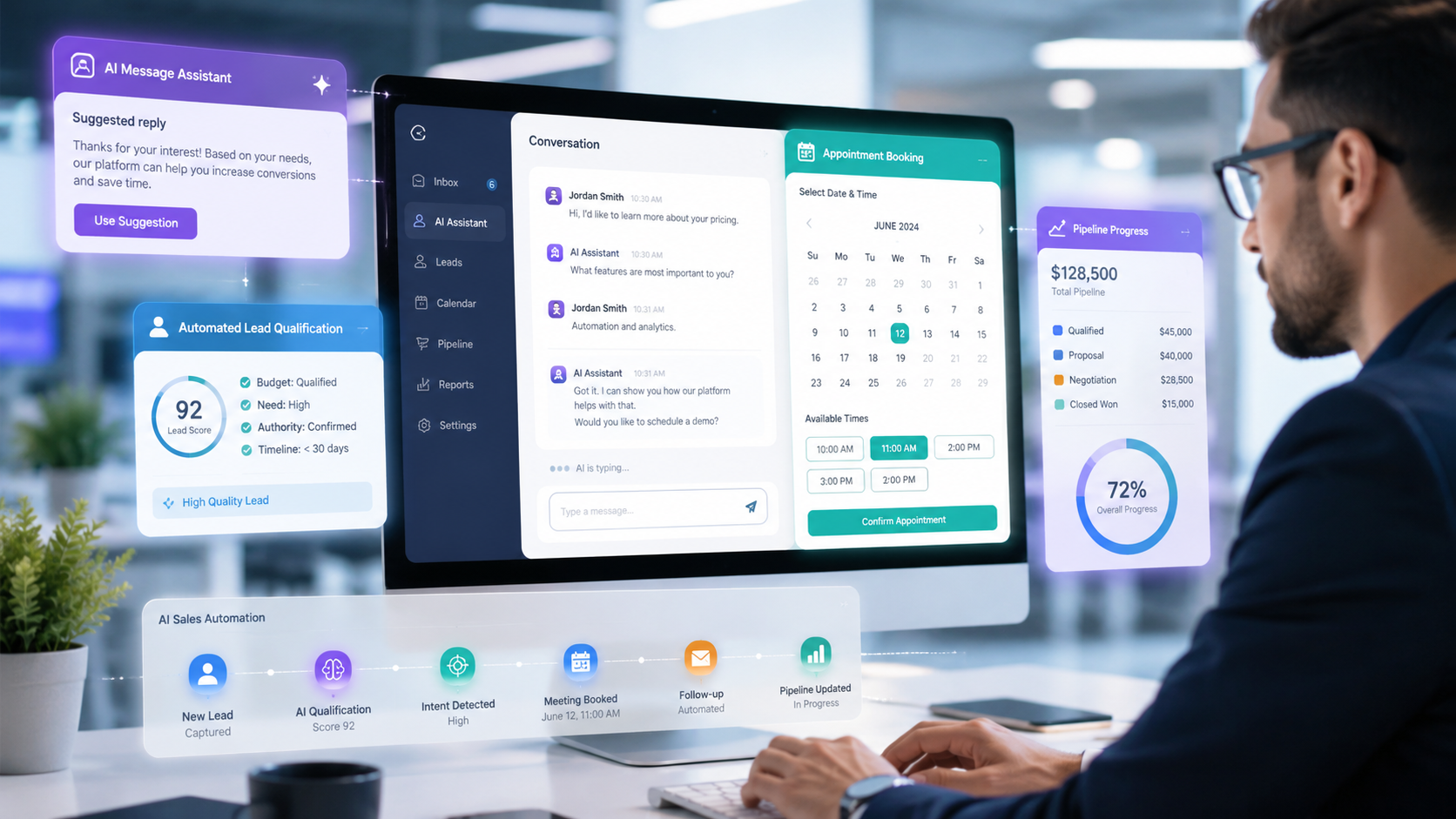 Automatización e IA en Kommo CRM