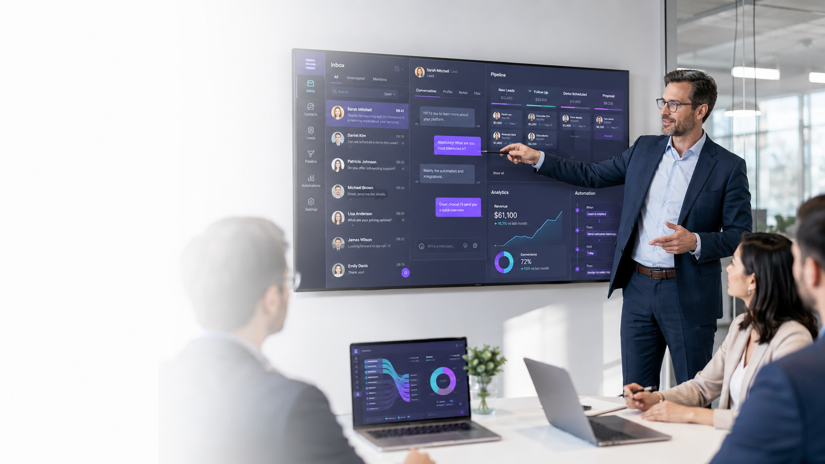 Consultoría Kommo CRM con Tekhne Services